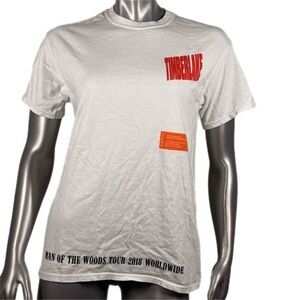 Heron Preston & Justin Timberlake Concert T-Shirt Man Of The Woods Tour 2018